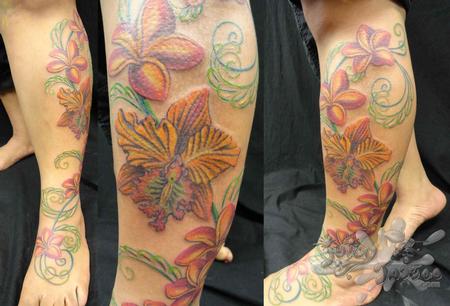 Tattoos - Flower Tattoo - 101714